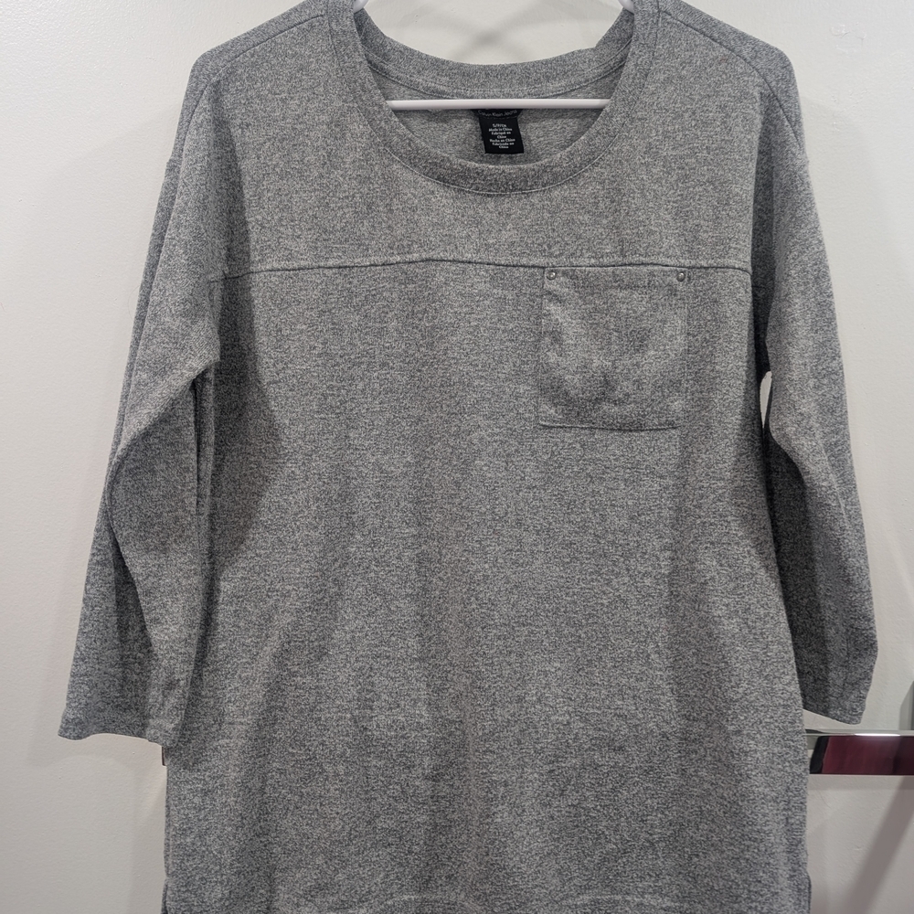 Calvin Klein - Sweater, Long Sleeve, Grey